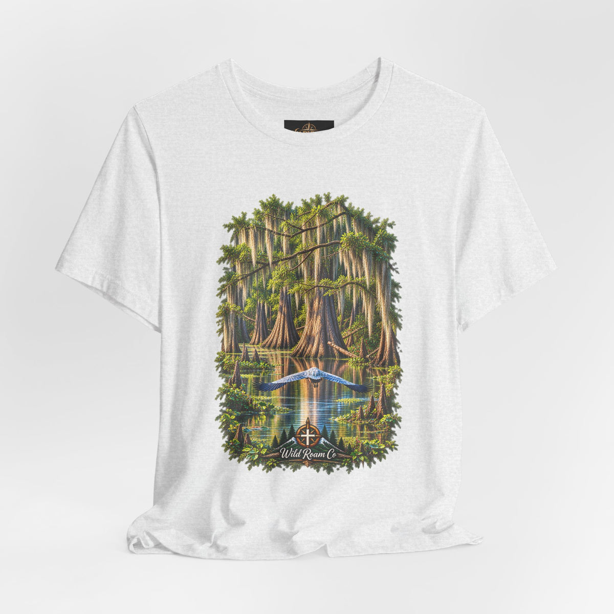 Wild Roam Co Unisex Tee-- Isaiah 40:31 Bayou Bird