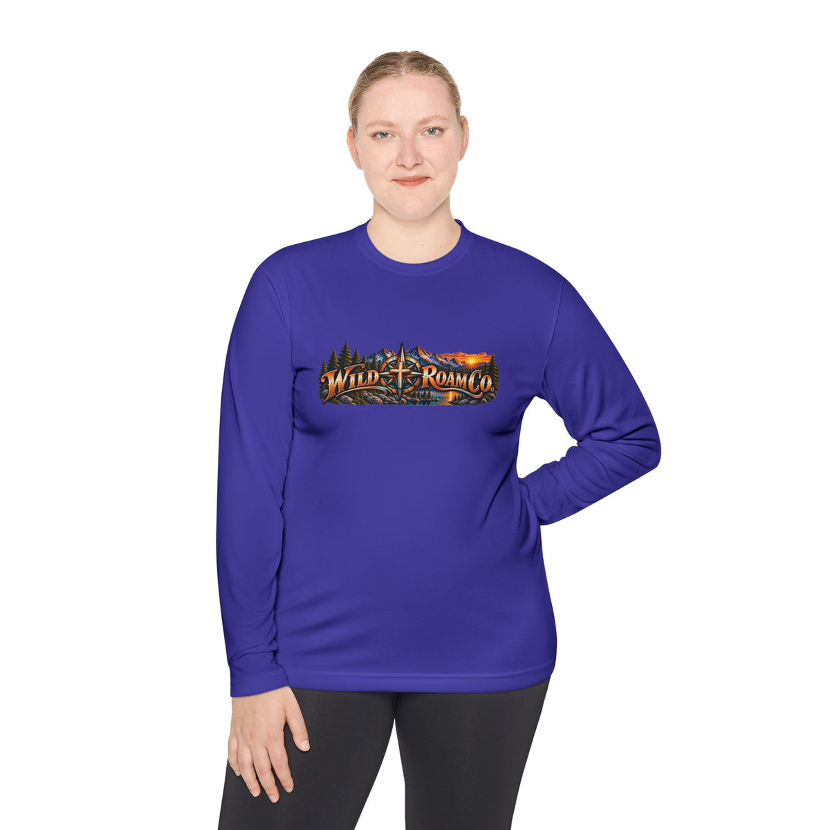Men's Wild Roam Co. Faith Logo Scene Long Sleeve Tee