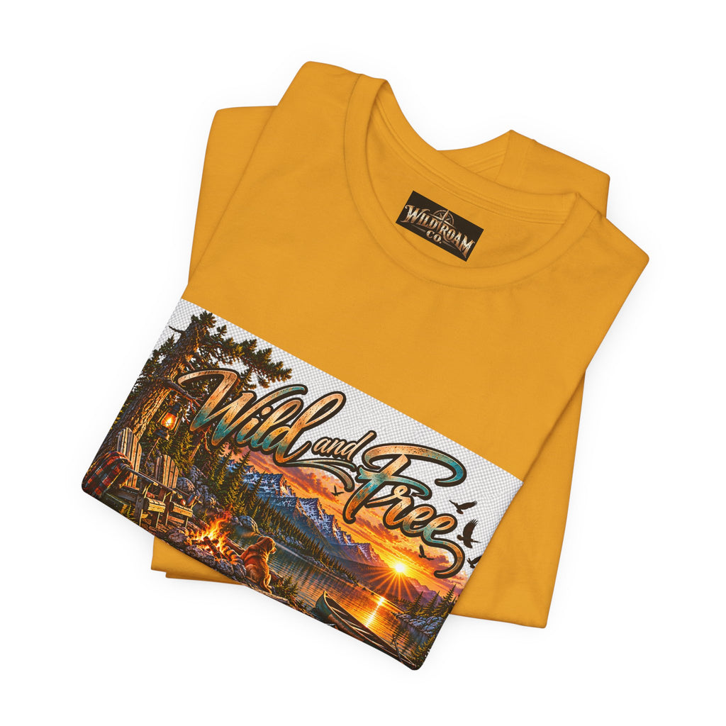 Wild & Free Campfire Sunset Tee