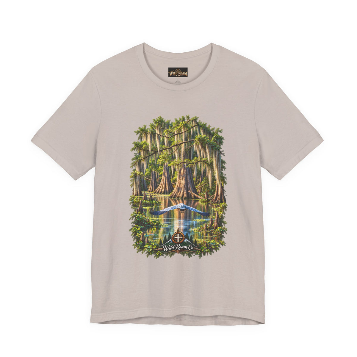 Wild Roam Co Unisex Tee-- Isaiah 40:31 Bayou Bird