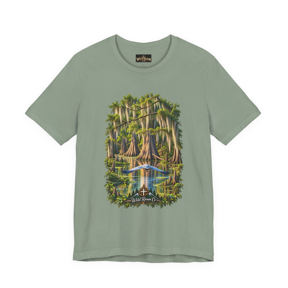 Wild Roam Co Unisex Tee-- Isaiah 40:31 Bayou Bird