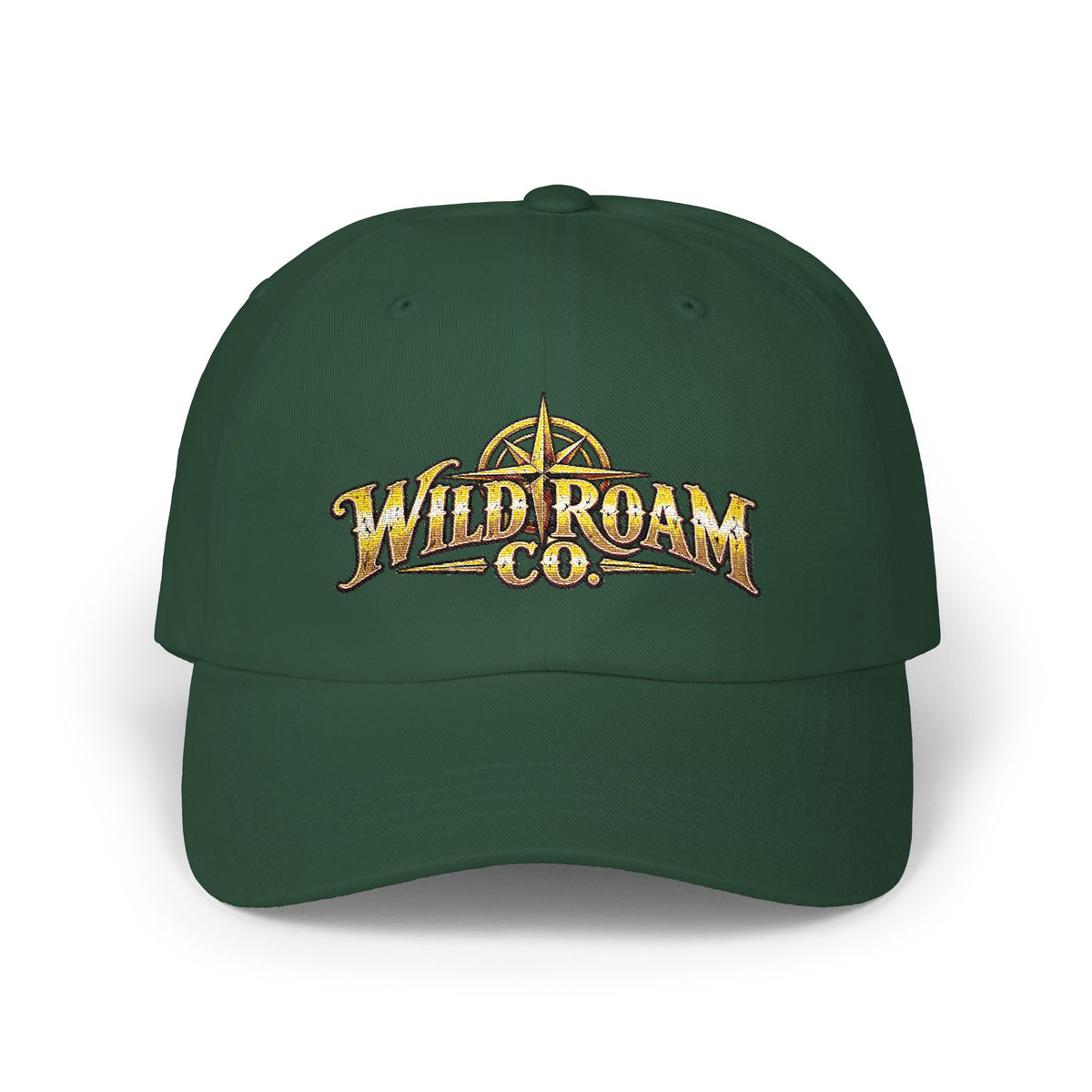 Dad Cap — Wild Roam Co. Embroidered Compass Logo Hat