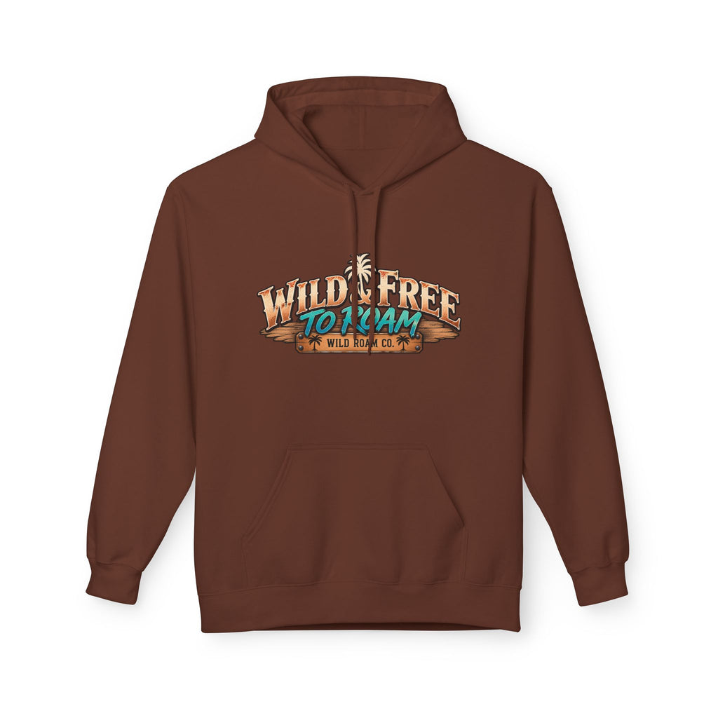 Wild Roam Co— "Wild & Free to Roam" Camping Graphic Hoodie
