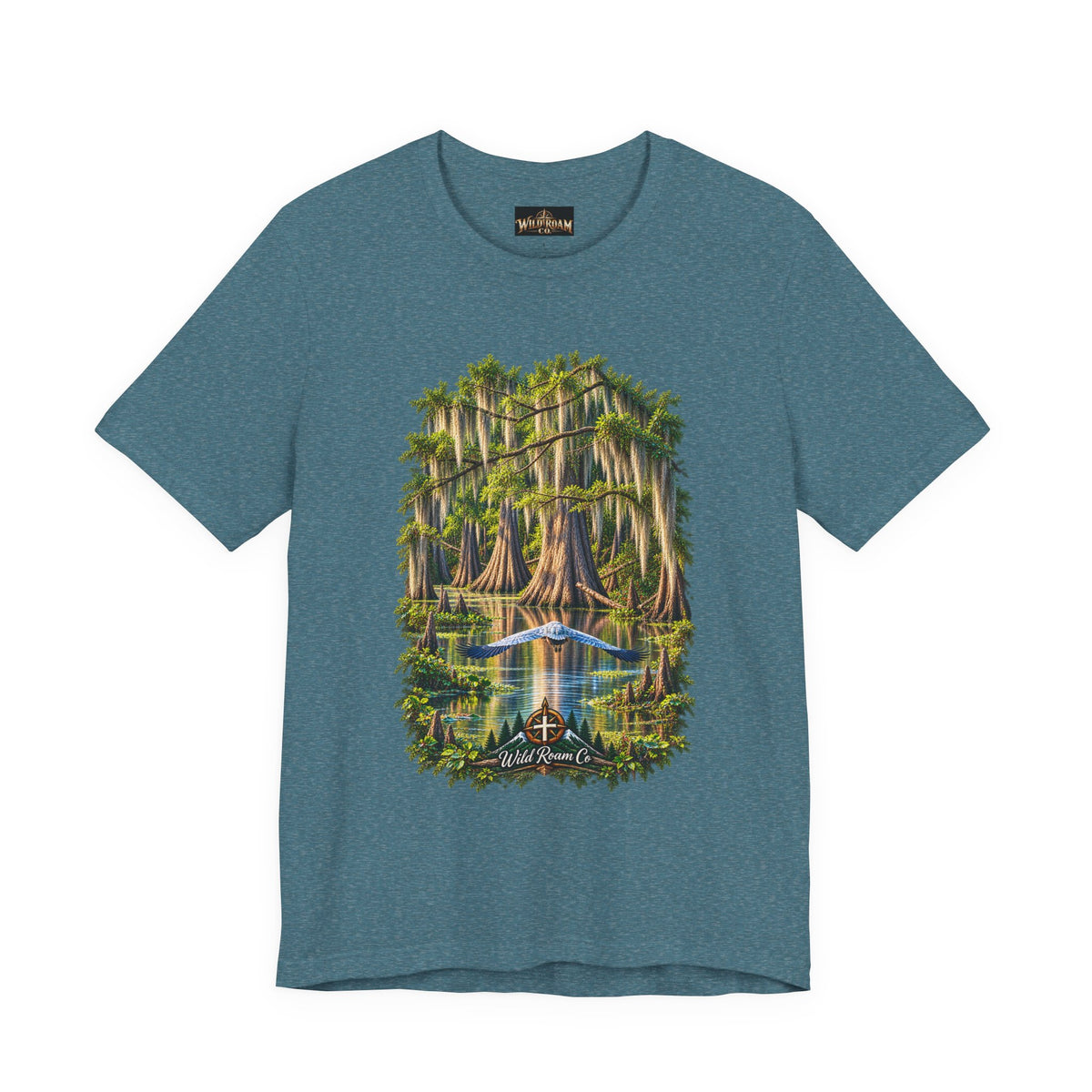 Wild Roam Co Unisex Tee-- Isaiah 40:31 Bayou Bird