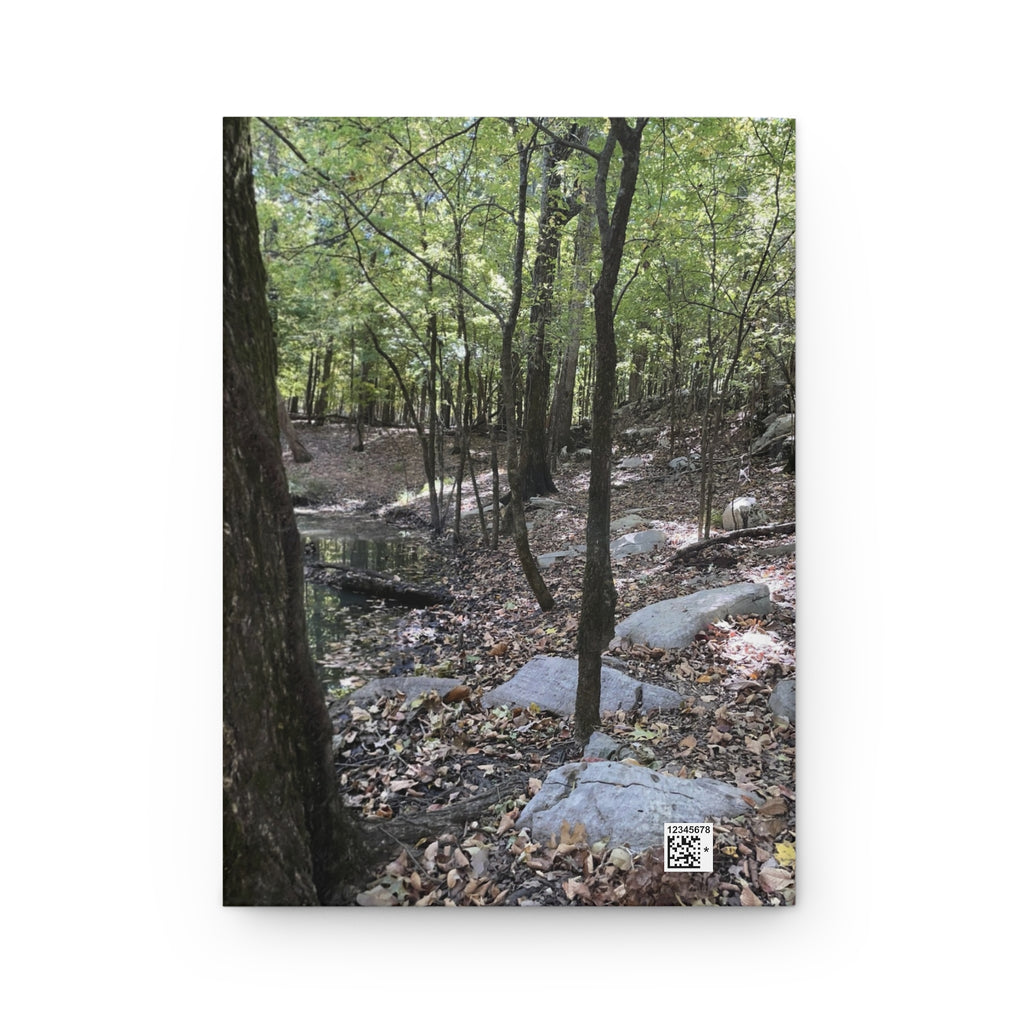 Woodland Trail Hardcover Journal — Lined Nature Notebook for Hiking, Forest Journaling & Writing