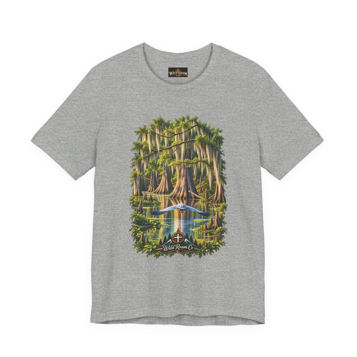 Wild Roam Co Unisex Tee-- Isaiah 40:31 Bayou Bird