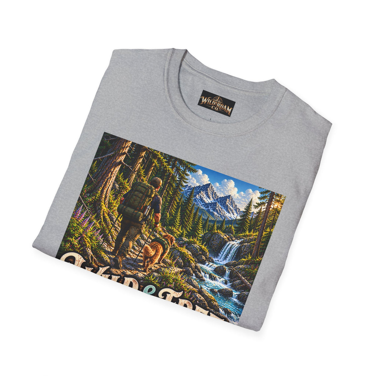 Wild & Free To Roam Men's Hiking T-Shirt