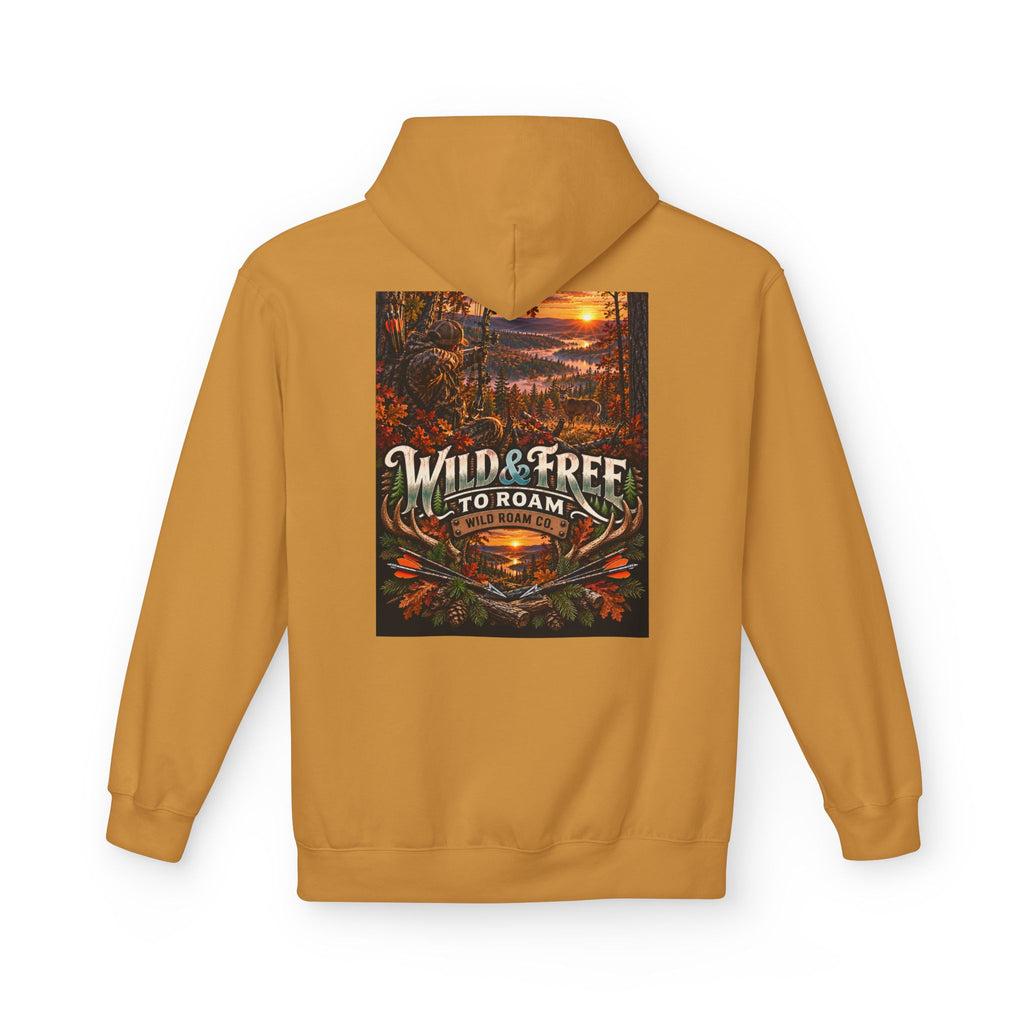 Wild & Free Hoodie — 'Wild & Free To Roam' Outdoor Bow Adventure Pullover
