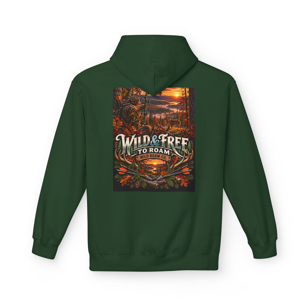 Wild & Free Hoodie — 'Wild & Free To Roam' Outdoor Bow Adventure Pullover