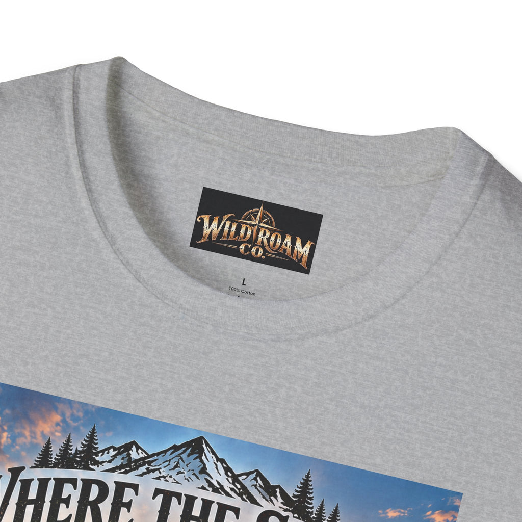 Men's Freedom Sunrise Christian T-Shirt – "Where the Spirit of the Lord is, there is Freedom"