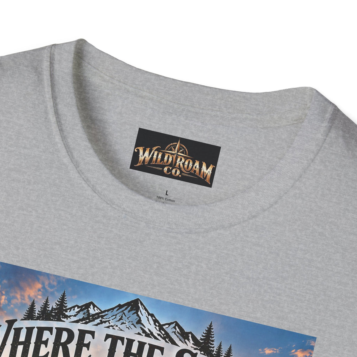Men's Freedom Sunrise Christian T-Shirt – "Where the Spirit of the Lord is, there is Freedom"