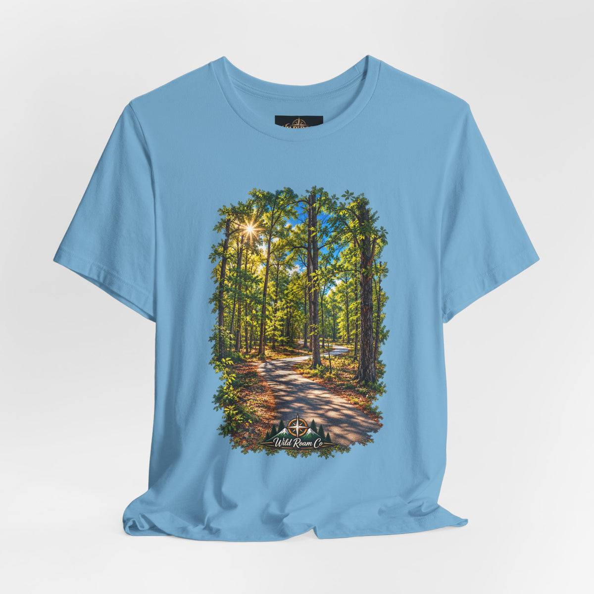 Wild Roam Co Unisex Tee-Psalms 119:105 Nature Path