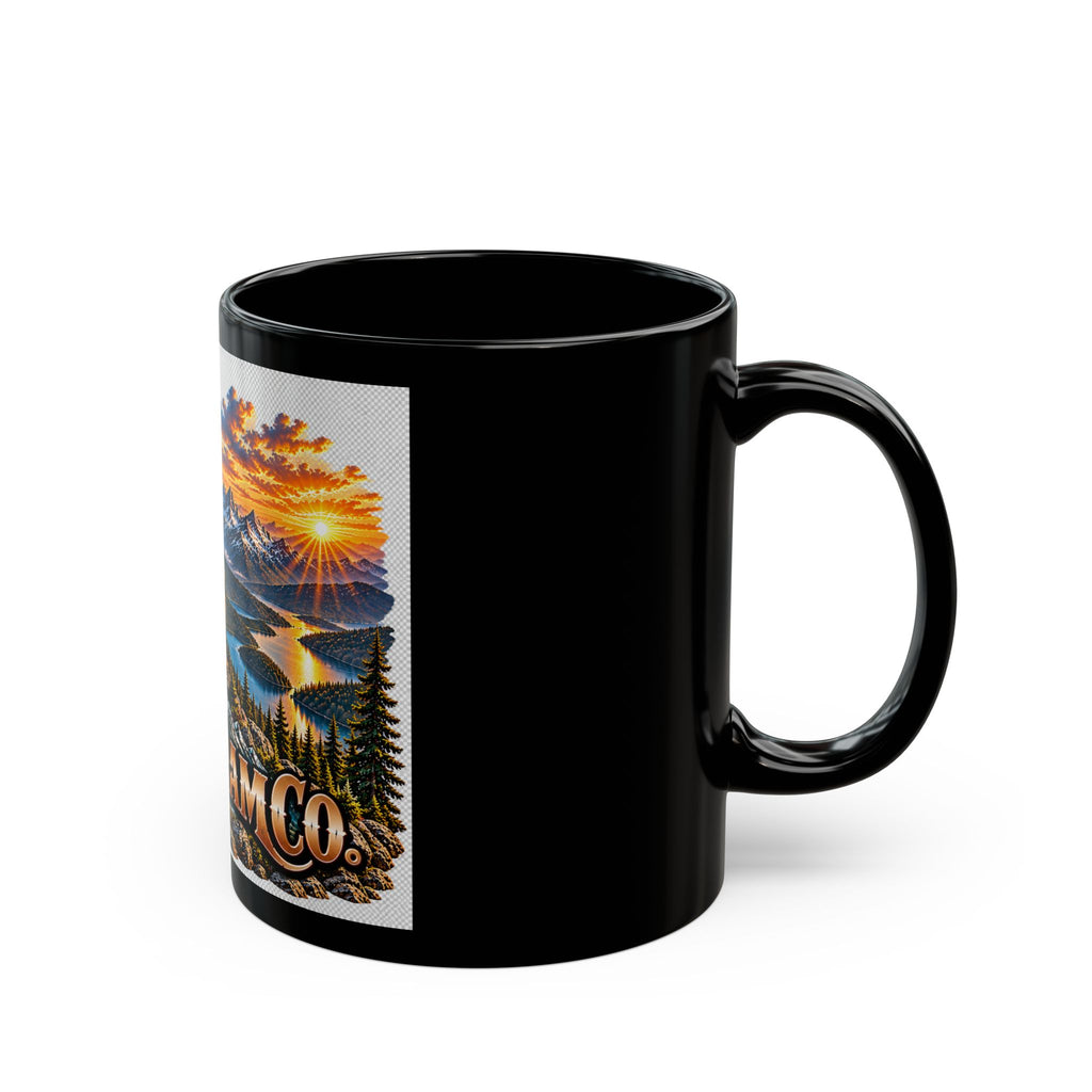 Wild Roam Co. Scenic Peak Mug — Couples Mountain Adventure Coffee Cup
