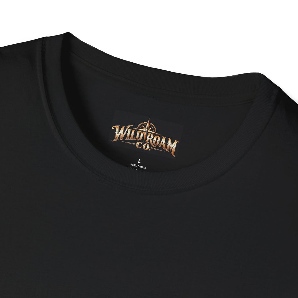 Wild & Free Camping T-Shirt — "Wild & Free to Roam" Outdoor Adventure Tee