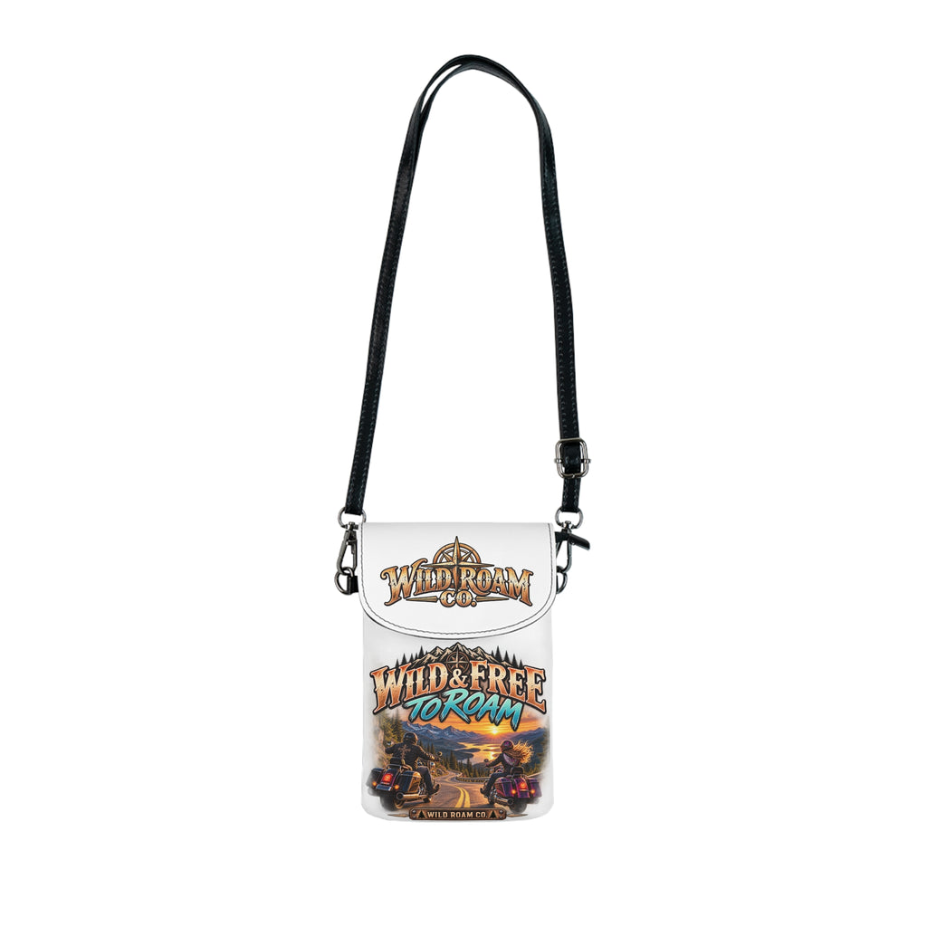 Biker Couple Cell Phone Pouch