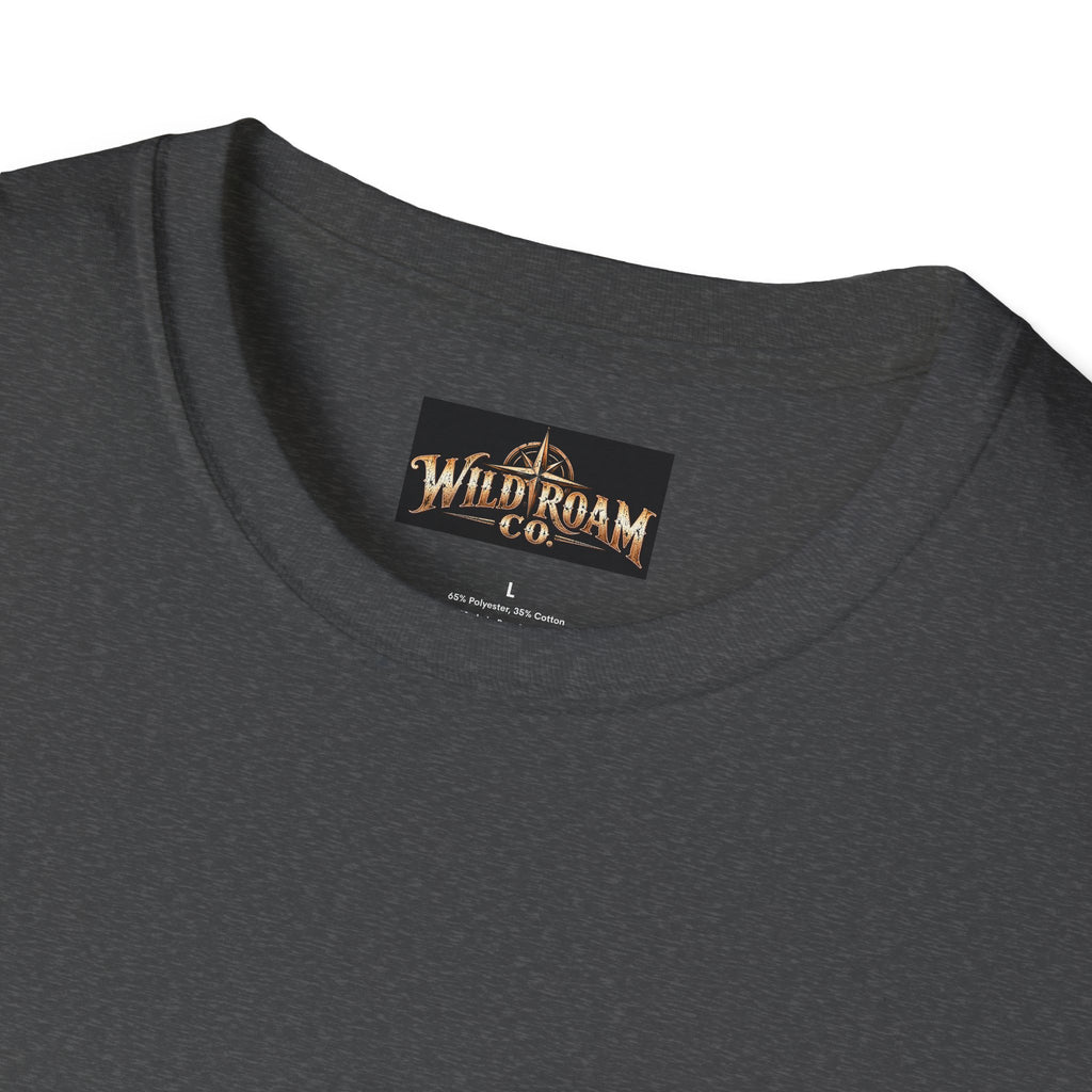 T-Shirt — Wild & Free to Roam Northern Lights Cabin Graphic Tee