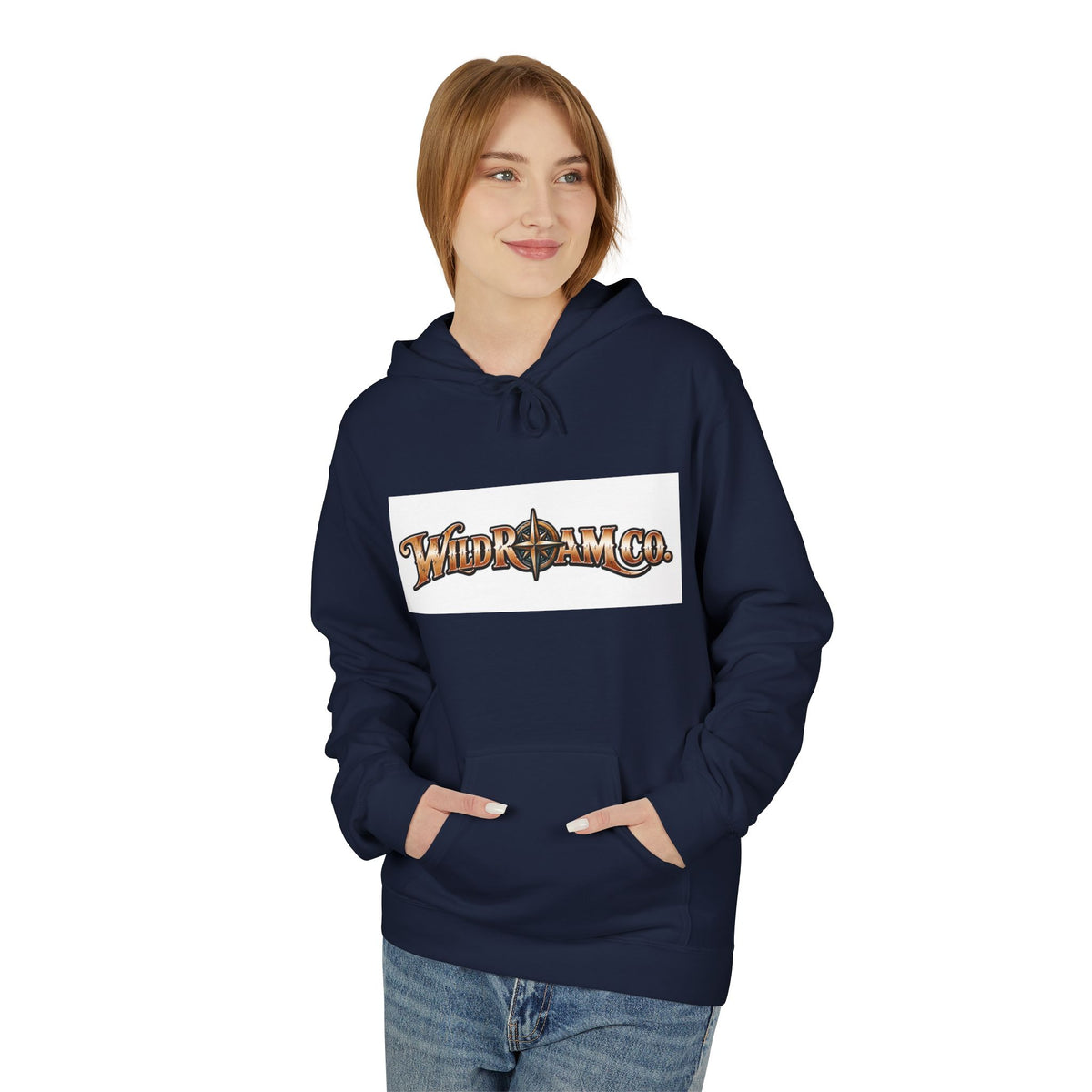 Wild & Free Hoodie — "Wild & Free to Roam" Ducks Graphic Pullover