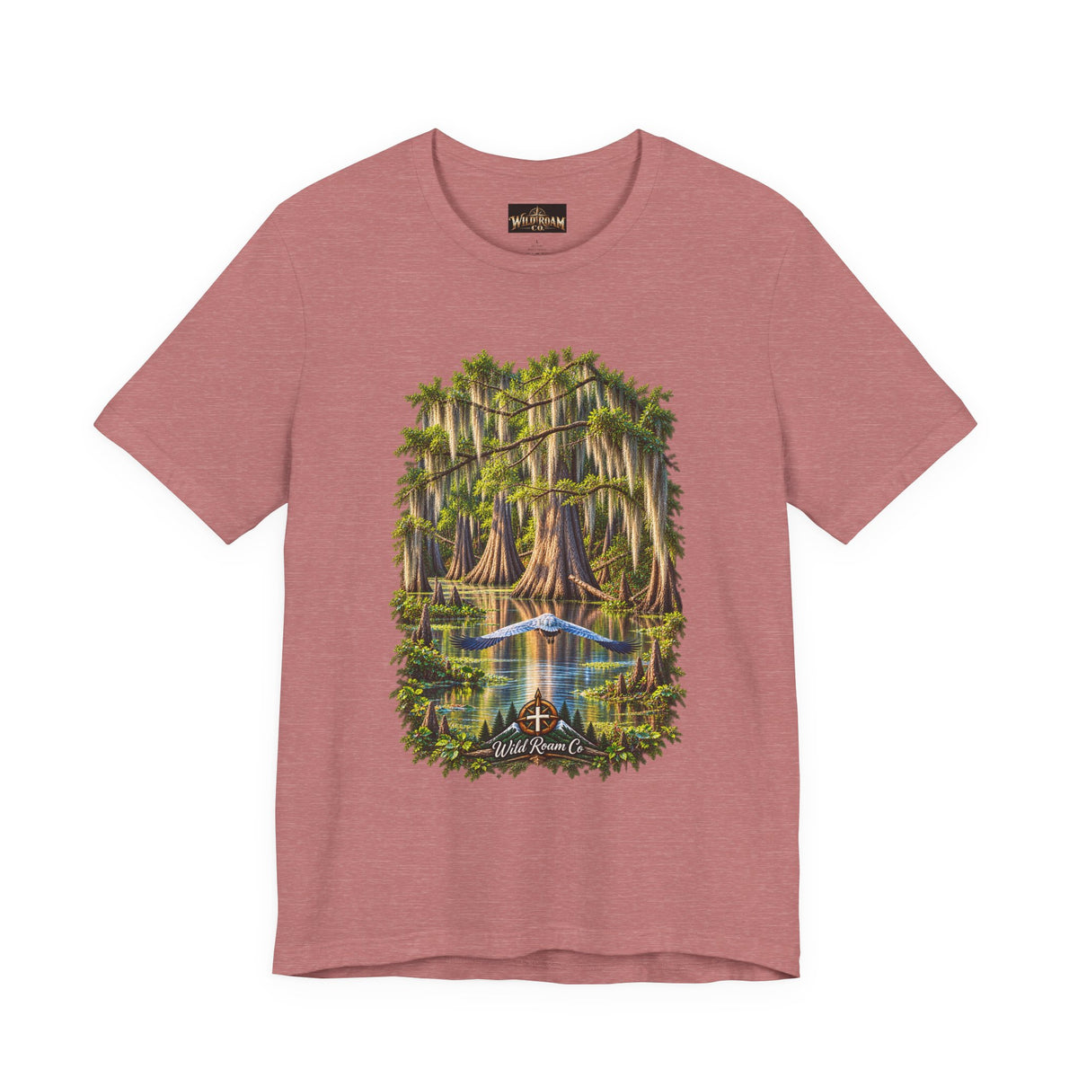 Wild Roam Co Unisex Tee-- Isaiah 40:31 Bayou Bird