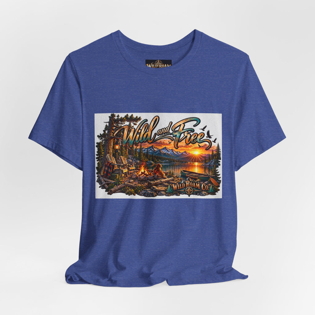 Wild & Free Campfire Sunset Tee
