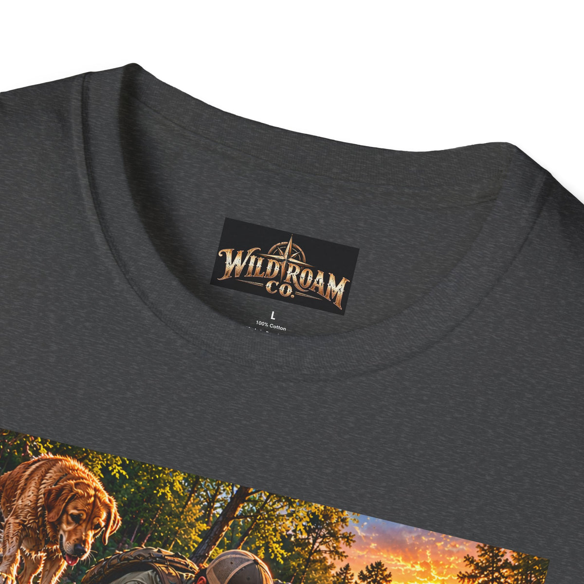 Wild & Free To Roam T-Shirt — Outdoor Fishing Adventure Graphic Tee