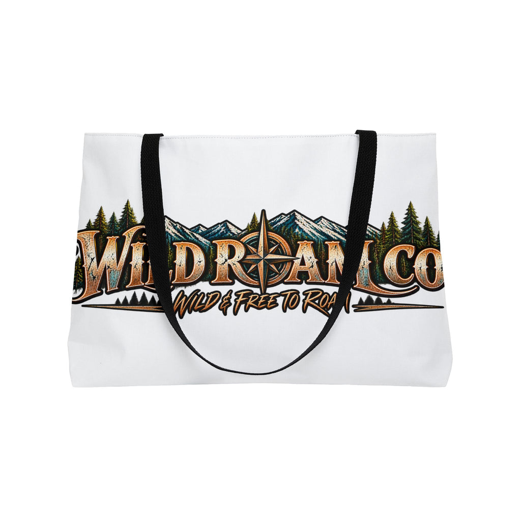 Wild Roam Co. Weekender Tote Bag — Mountain Adventure Travel Bag