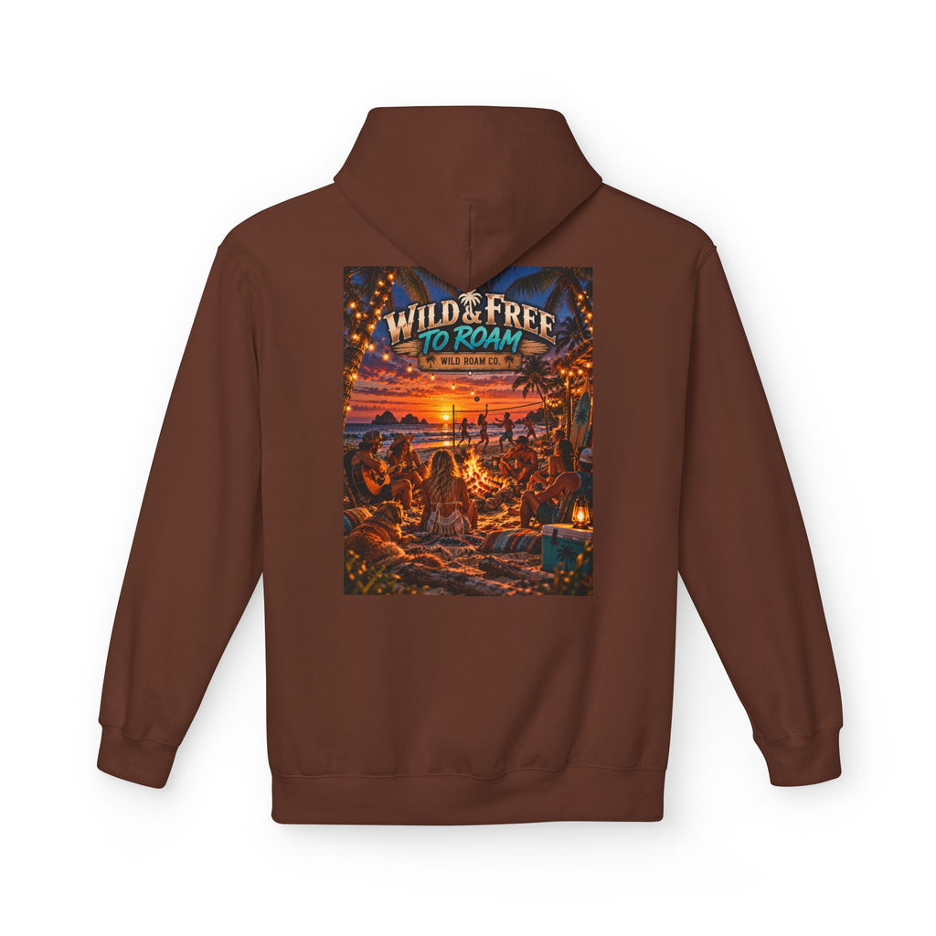 Wild & Free to Roam Hoodie — Sunset Beach Party