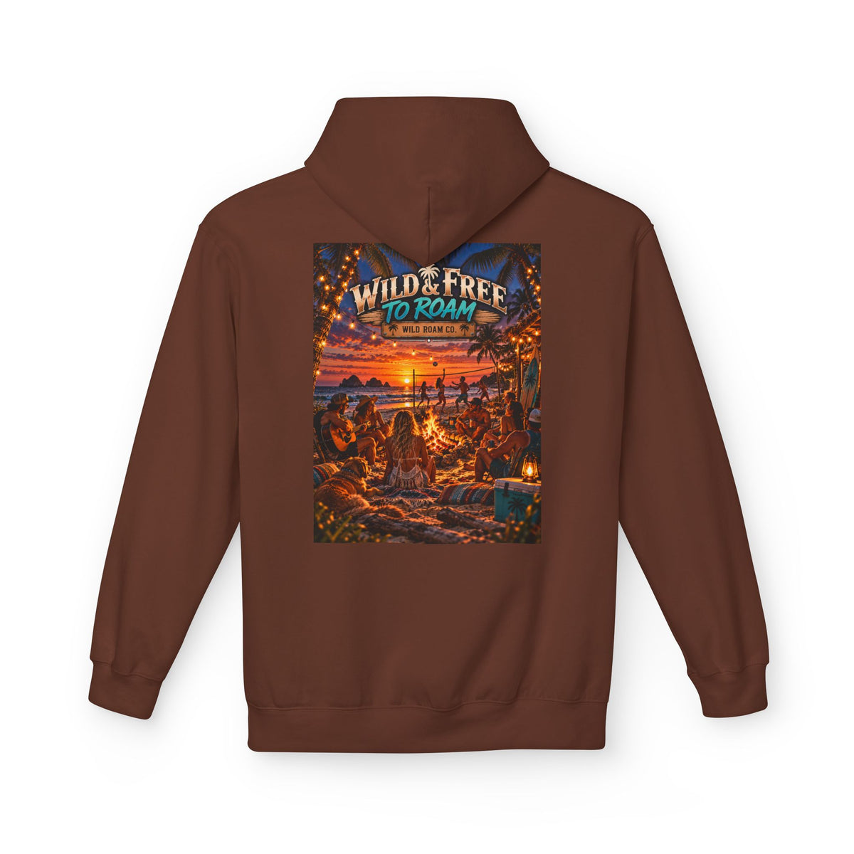 Wild & Free to Roam Hoodie — Sunset Beach Party