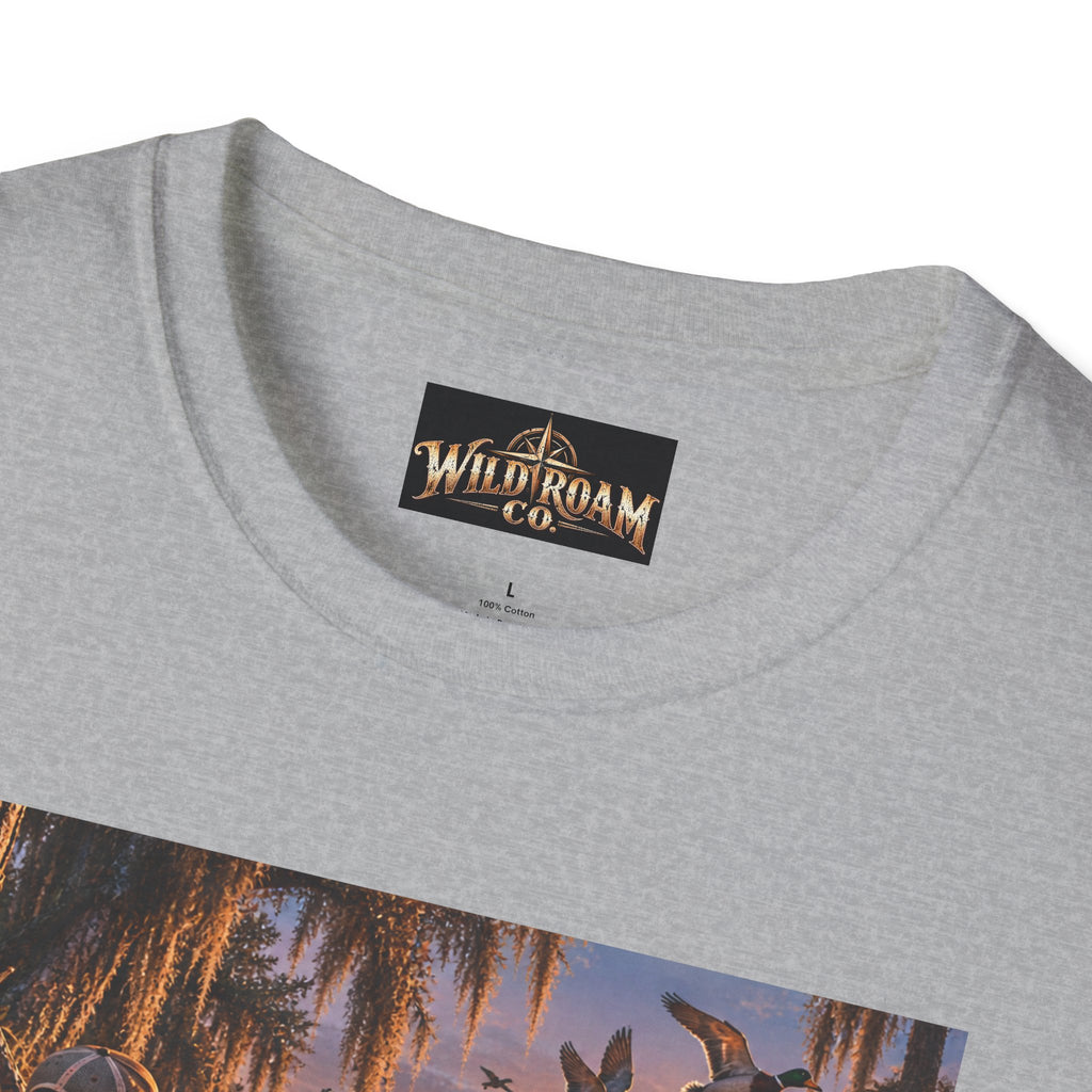 Wild & Free to Roam T-Shirt — Vintage Outdoor Sunset Adventure Tee