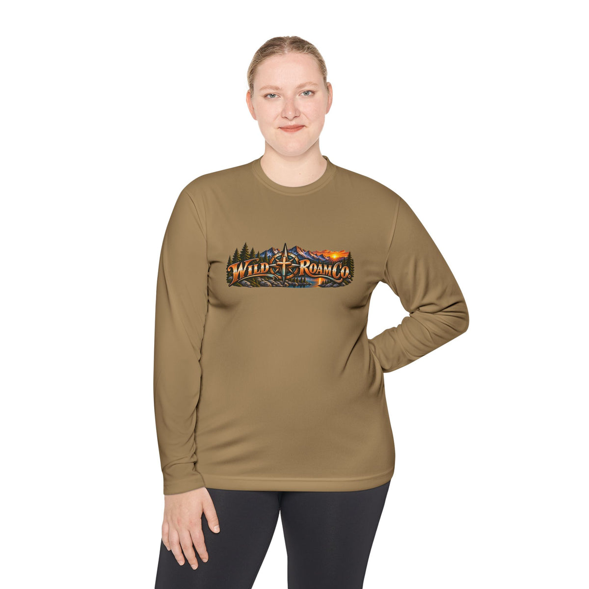 Men's Wild Roam Co. Faith Logo Scene Long Sleeve Tee