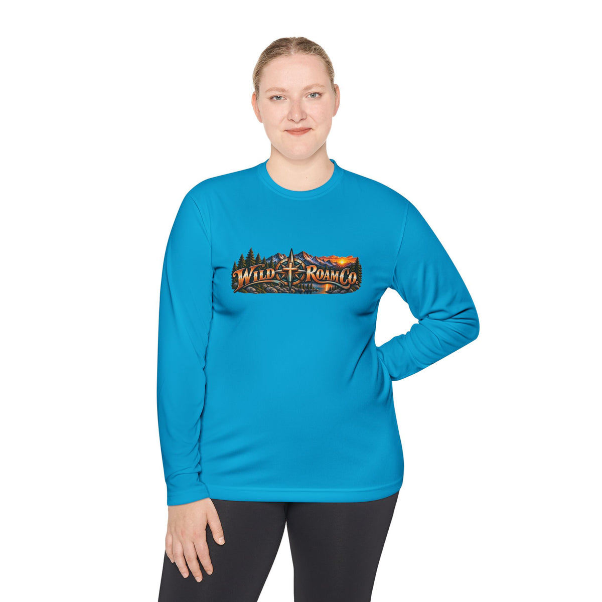 Men's Wild Roam Co. Faith Logo Scene Long Sleeve Tee