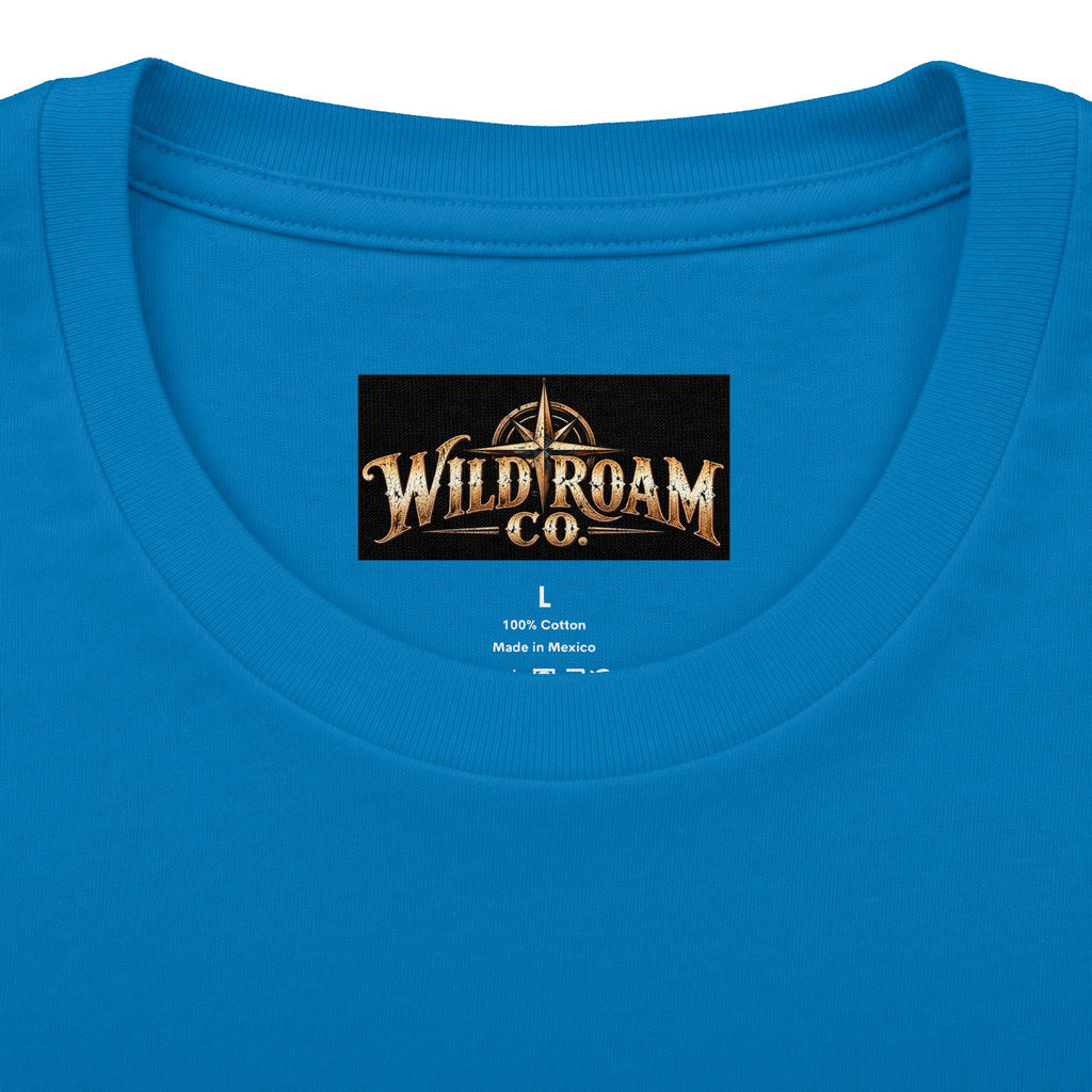 Women's Christian Shepherd Psalm T-Shirt — "He Leads Me Beside Quiet Waters" Scenic Faith Tee