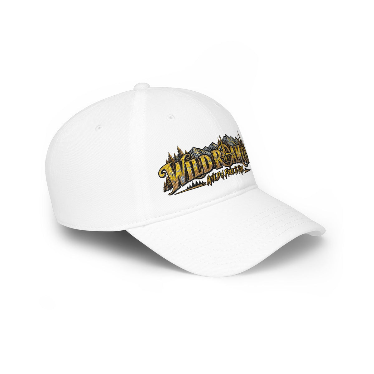 Wild Dream Co. Embroidered Baseball Cap — Adventure Logo Low Profile Hat