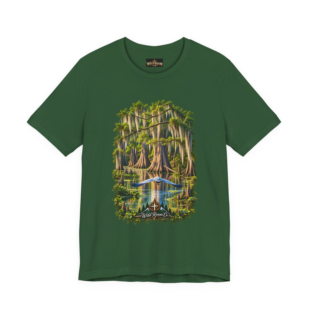 Wild Roam Co Unisex Tee-- Isaiah 40:31 Bayou Bird