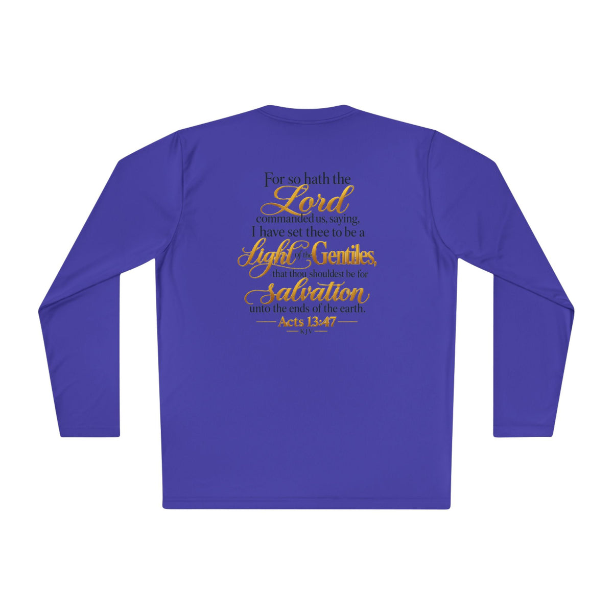 Men's Wild Roam Co. Faith Logo Scene Long Sleeve Tee