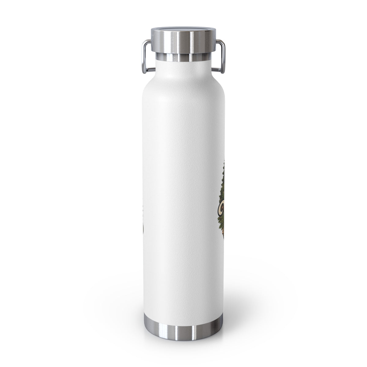 Wild & Free Camping Water Bottle — 22oz Copper Insulated Travel Flask