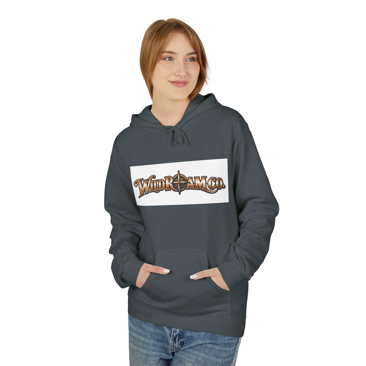 Wild & Free Hoodie — "Wild & Free to Roam" Ducks Graphic Pullover