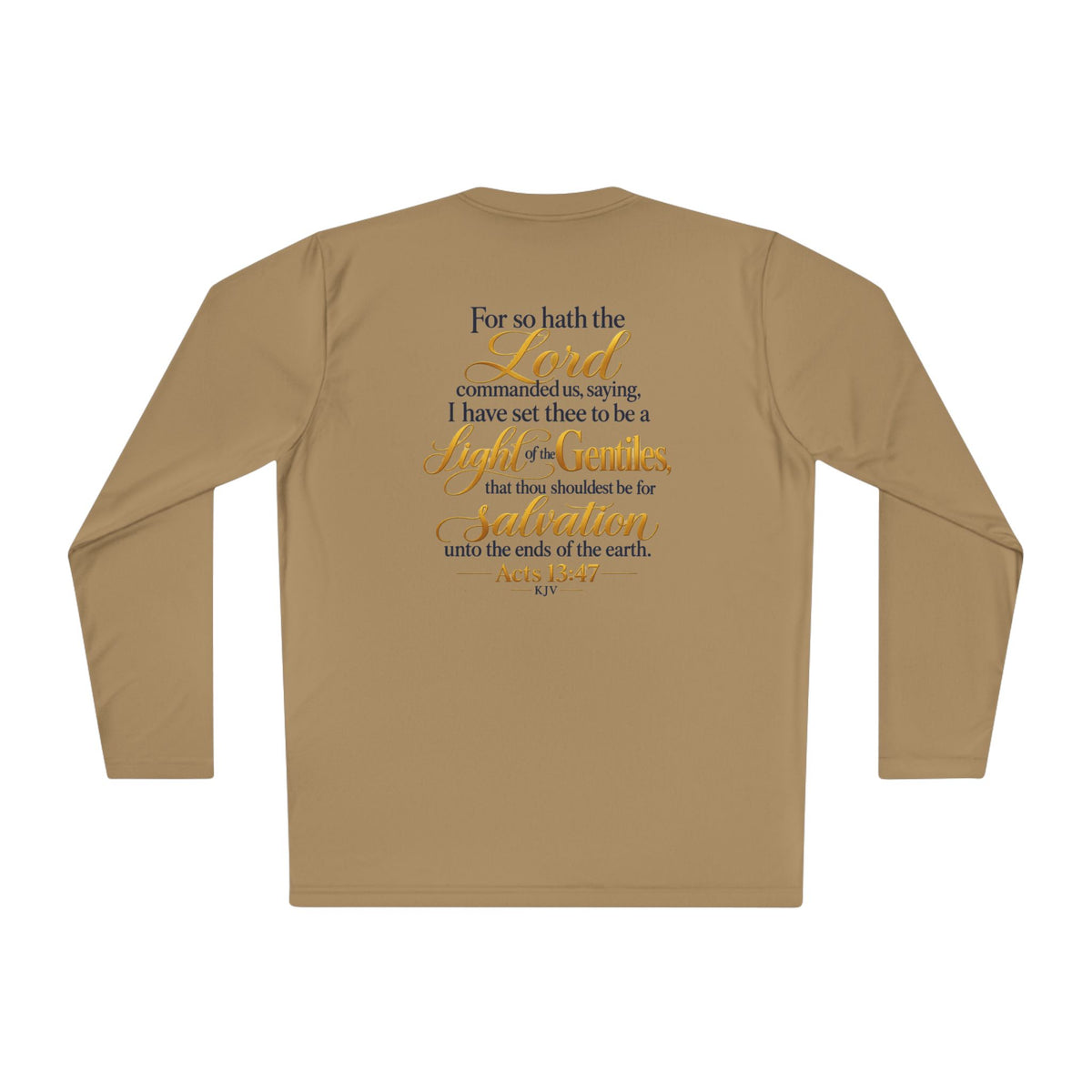 Men's Wild Roam Co. Faith Logo Scene Long Sleeve Tee