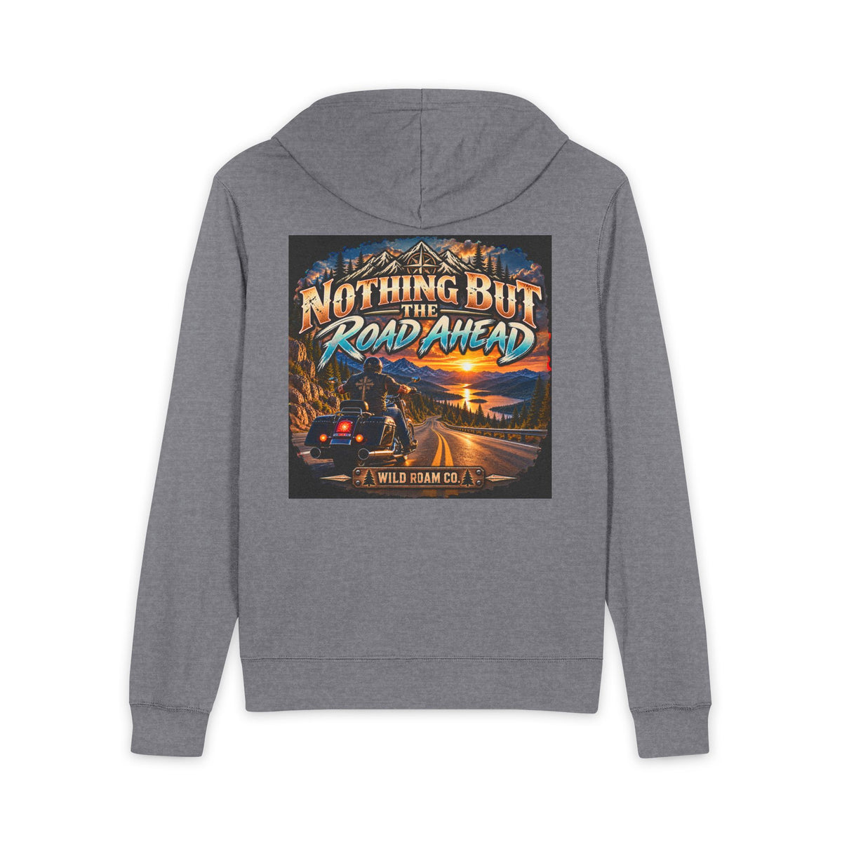 Men's Nothing But The Road Ahead Full-Zip Hoodie