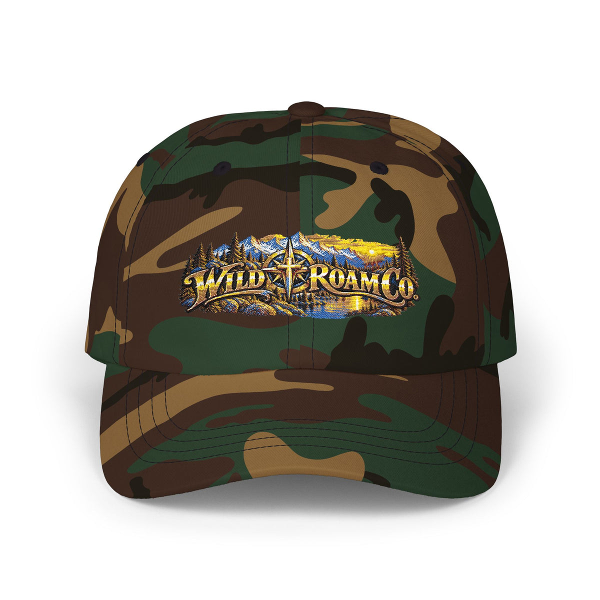 Dad Cap — "Wild Roamer" Mountain Adventure Hat