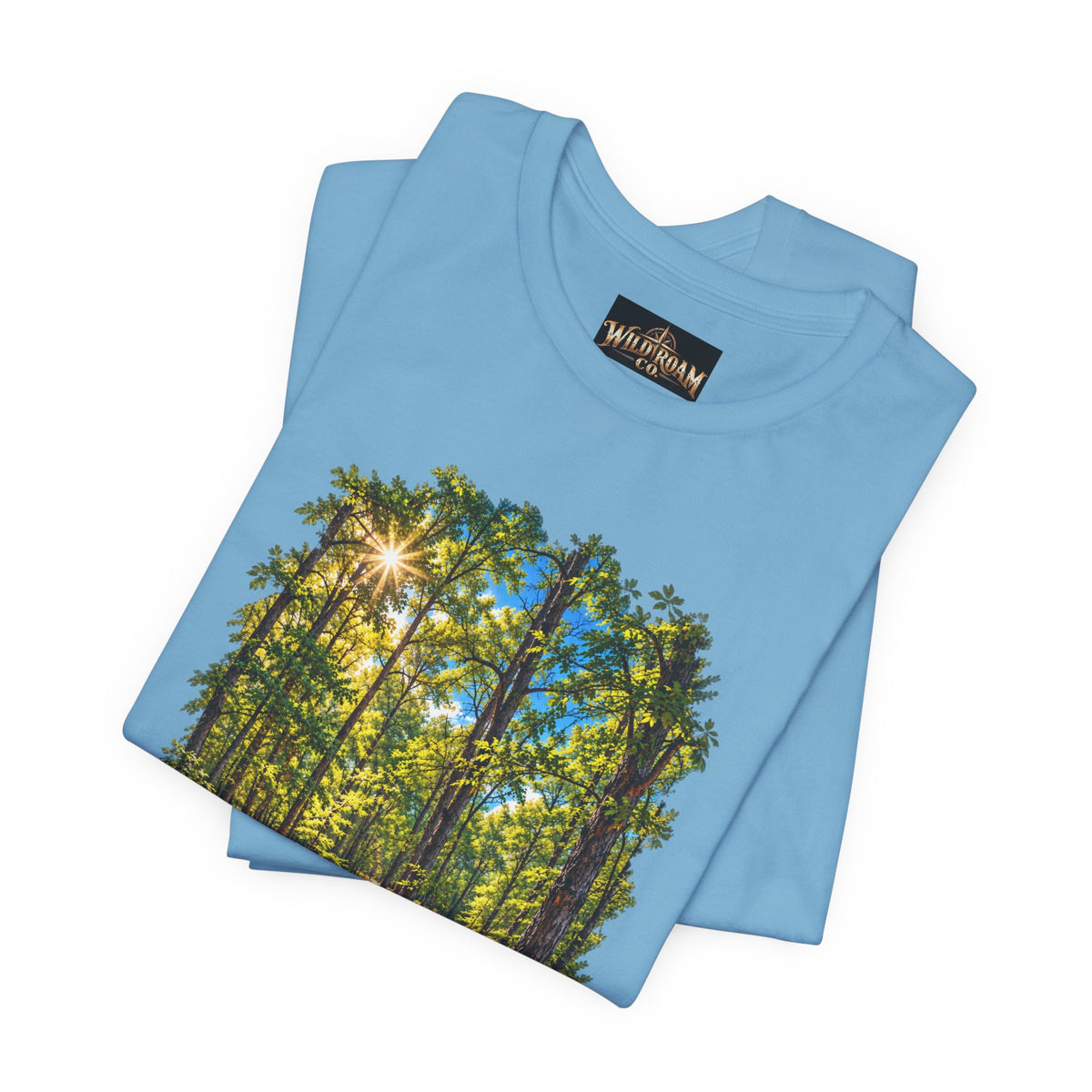 Wild Roam Co Unisex Tee-Psalms 119:105 Nature Path