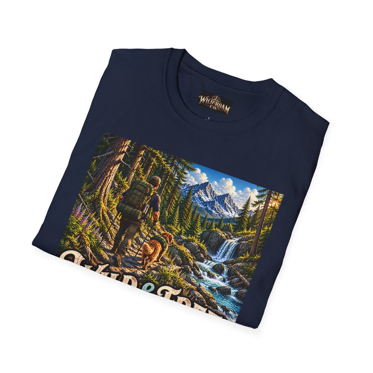 Wild & Free To Roam Men's Hiking T-Shirt