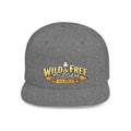 Snapback Hat — "Wild & Free to Roam" Embroidered Flat Bill Cap