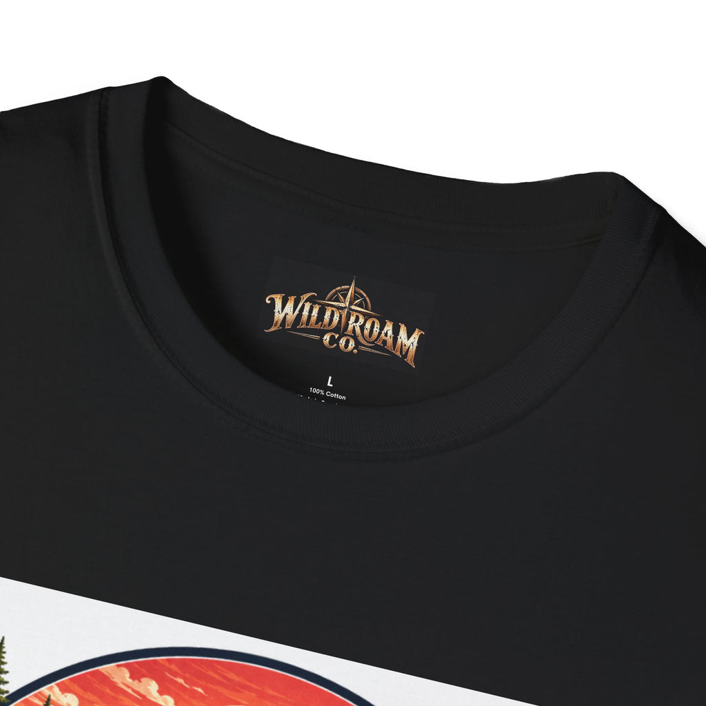 Wild & Free Kayak T-Shirt — Outdoor Adventure Graphic Tee
