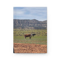 Cow Pasture Mountain Hardcover Journal — Lined Matte Notebook for Nature Lovers