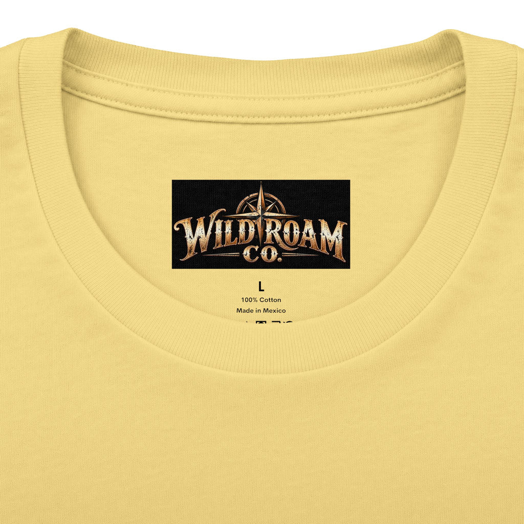 Women's Christian Shepherd Psalm T-Shirt — "He Leads Me Beside Quiet Waters" Scenic Faith Tee