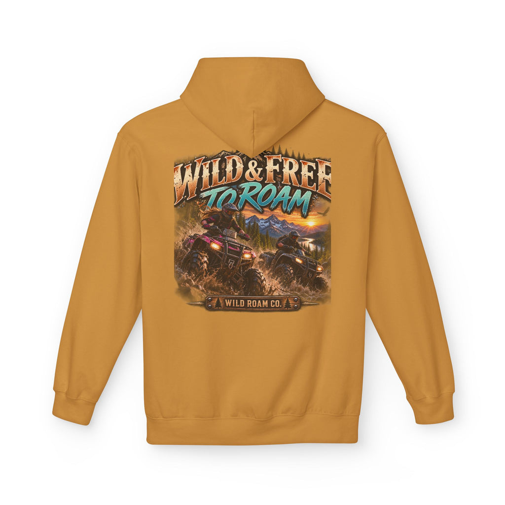 Wild & Free to Roam Hoodie — Off‑Road Adventure Graphic Hoodie