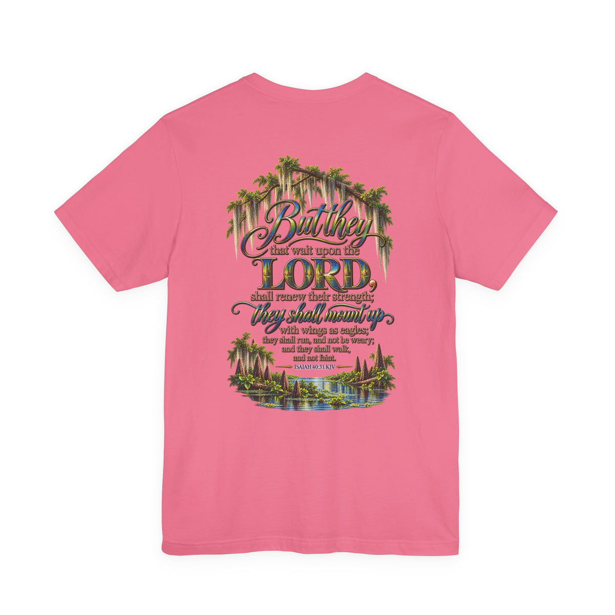 Wild Roam Co Unisex Tee-- Isaiah 40:31 Bayou Bird