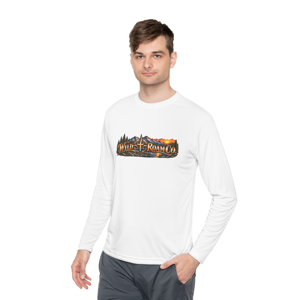 Men's Wild Roam Co. Faith Logo Scene Long Sleeve Tee