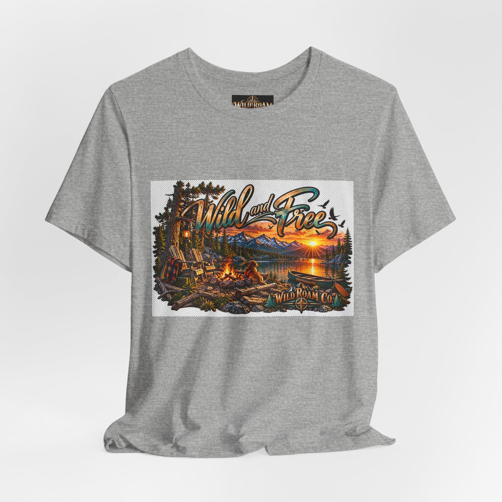 Wild & Free Campfire Sunset Tee