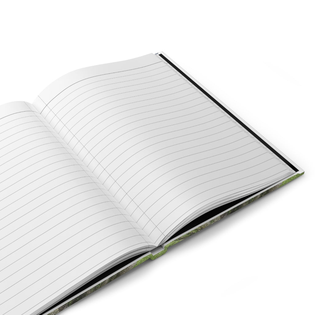 Oak Tree Hardcover Journal — Lined Matte Notebook for Nature Lovers